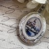 Fancy Fox Boutique Silver Lighthouse Nautical Beach Locket Necklace Pendant