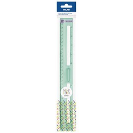 MILAN® New Look Series 30 cm Clear Ruler Green