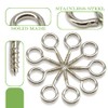 CEEYSEE 300 Pcs Small Screw Eye Mini Screw Eye Pin