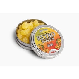 Retro Sours | Hard Tangy Candy | Brought To You By Iconic Candy (8, Mango)