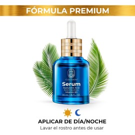 CLEOSKIN. Serum Facial 30 ml. Anti Edad, Anti Arrugas, Rehidratante, Reafirmante para Mujeres y Hombres (Ácido Hialurónico)