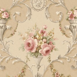Norwall in-Register Ornamental Floral