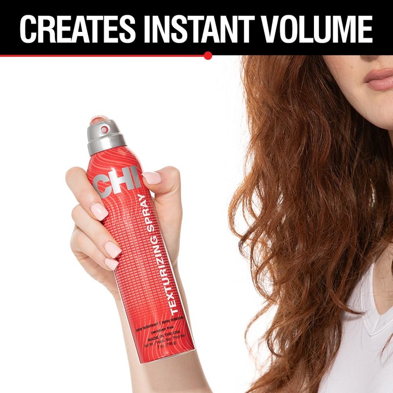 CHI Texturizing Hairspray, Volumizing Hairspray For Adding Buildable Texture &