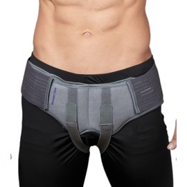 Wonder Care Inguinal Hernia Belt For Men Hernia Support Truss Groin Brace with Adjustable Waist Straps/Compression Pads