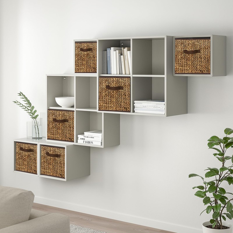 homyfort 12x12 Cube Storage Bins - Fabric Cubby Bins with