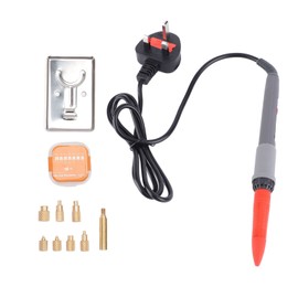 60W Digital Soldering Iron Heat Set Insert Tool with Insert Tips M2 M2.5 M3 M4 M5 M6 M7 M8 Constant Temperature Function AC 100‑240V UK Plug
