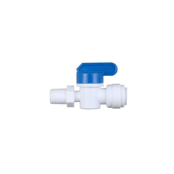 EZRODI 2 Pack Plastic Quick Connect to Male Valve Fitting
