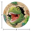 Trendware Dinosaur Paper Plates, 24 Count