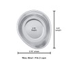 WeatherTech Extra Single Bowl - 16 oz, Stainless Steel (81BOWL16)