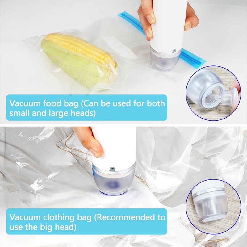 Handheld Vacuum Sealer for Food, Portable Cordless Vacuum Sealer Machine