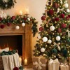 Árboles Y Adornos De Navidad,esferas Navideñas