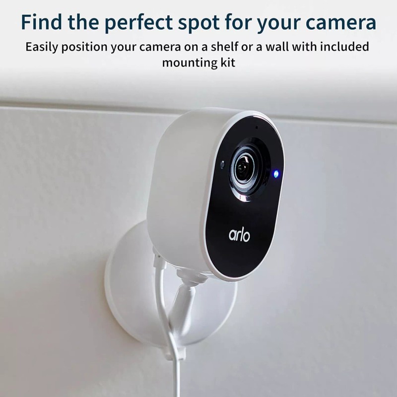 Arlo Essential Indoor Security Camera - White (VMC2040-100NA