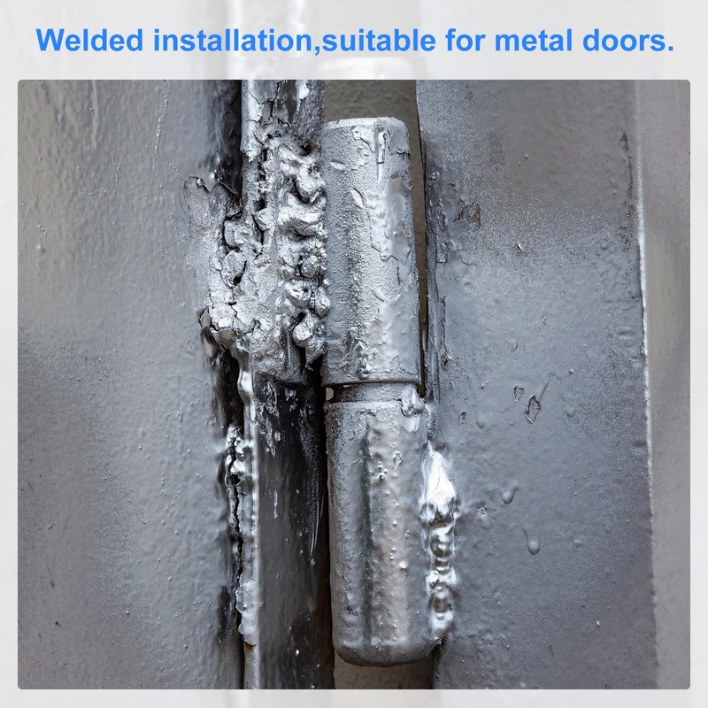 uxcell 4Pcs 1-9/16" x 1/4" (LxD) Stainless Steel Weldable Detachable