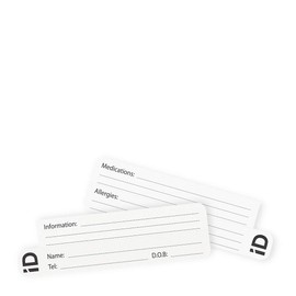 LittleLife Safety Wristband, Kids iD Bracelet With iD Cards For Emergency Contact Or Medical Information - Unicorn