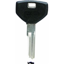 KABA ILCO Y153-P Plastic Key Blank for Ignition and Doors Fits Chrysler/Plymouth/Dodge 1986-1989