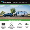 TEKONSHA 305000 Trailer Brake Controller Custom Harness, Vehicle & Brake