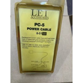 LOWRANCE/EAGLE PC-5 POWER CABLE