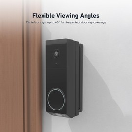 Holicfun Adjustable Mount for Wyze Wireless Duo Cam Battery Video Doorbell