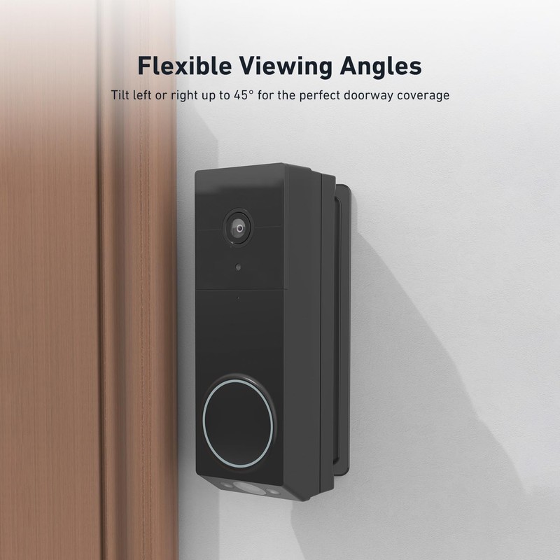 Holicfun Adjustable Mount for Wyze Wireless Duo Cam Battery Video