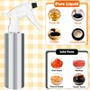 AHIER 2in 1 BBQ Spray Bottle, Turkey Marinade Injector Stainless