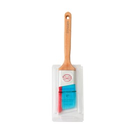 Gripper Cloth Stinger Red Tip 2 inch - Professional InteriorAngle Paint Brush with Fill-A-Blend Technology - Trim Paint Brushes for Painting Walls, Cutting in, and Edges - Interior Angled Sash Brush