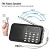 Y-896 Mini FM Radio Digital Portable 3W Stereo Speaker MP3