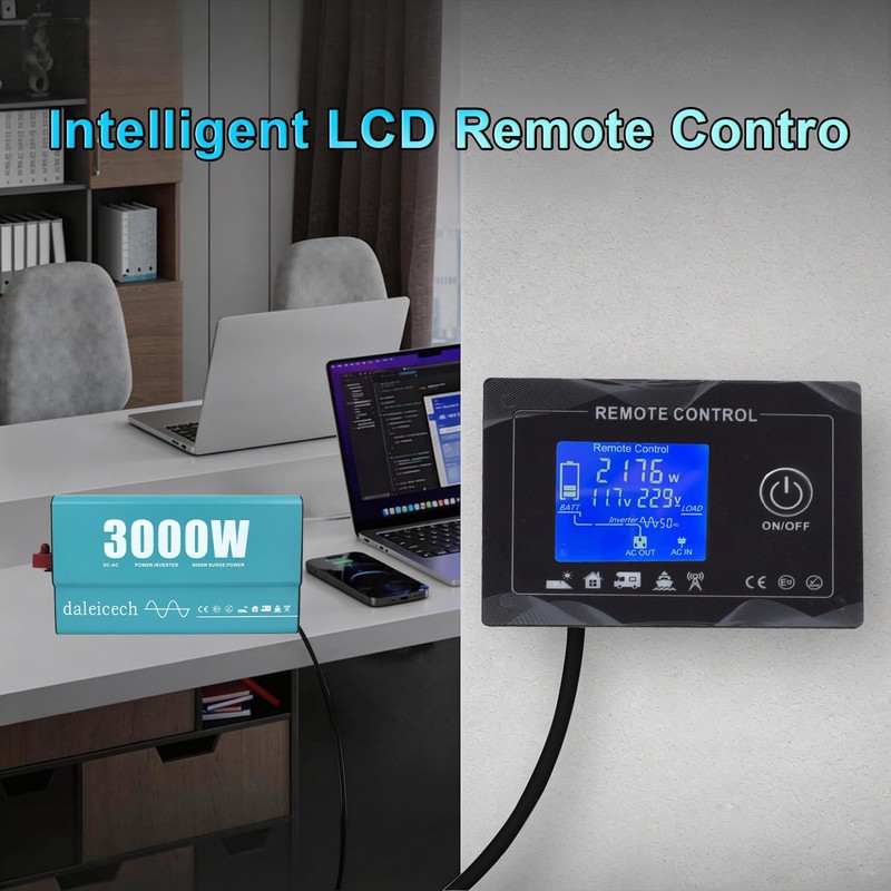 Remote Controller and Smart LCD Display only for Daleicech Series