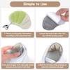 Flintronic 4 pairs sneaker repair patch, heel patch, shoe heel