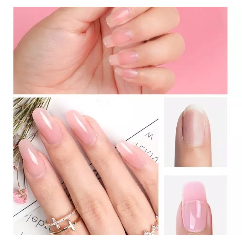 Mermaid 's Kiss Kit Unhas Poli Gel 15pcs 6w Uv