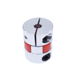 D30-L40 Bore Size 5-16 mm 5 6 6.35 8 9 10 12 14 16 mm Flexible Shaft Coupling CNC Stepper Motors 3D Printing Surface Oxidation Treatment Aluminium Flexible Shaft Coupling (6.35 x 10 mm)