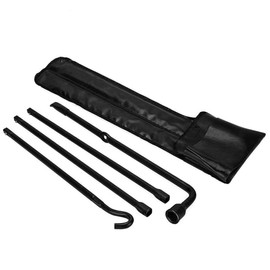 Spare Tire Tool Kit for 2004-20014 Ford F-150 | Heavy-Duty Tire Removal Tool Kit with Spare Tire Lowering Tool, Lug Nut Wrench, & Hook | Compatible with Toyota and Dodge Trucks |Tire Replacement Kit