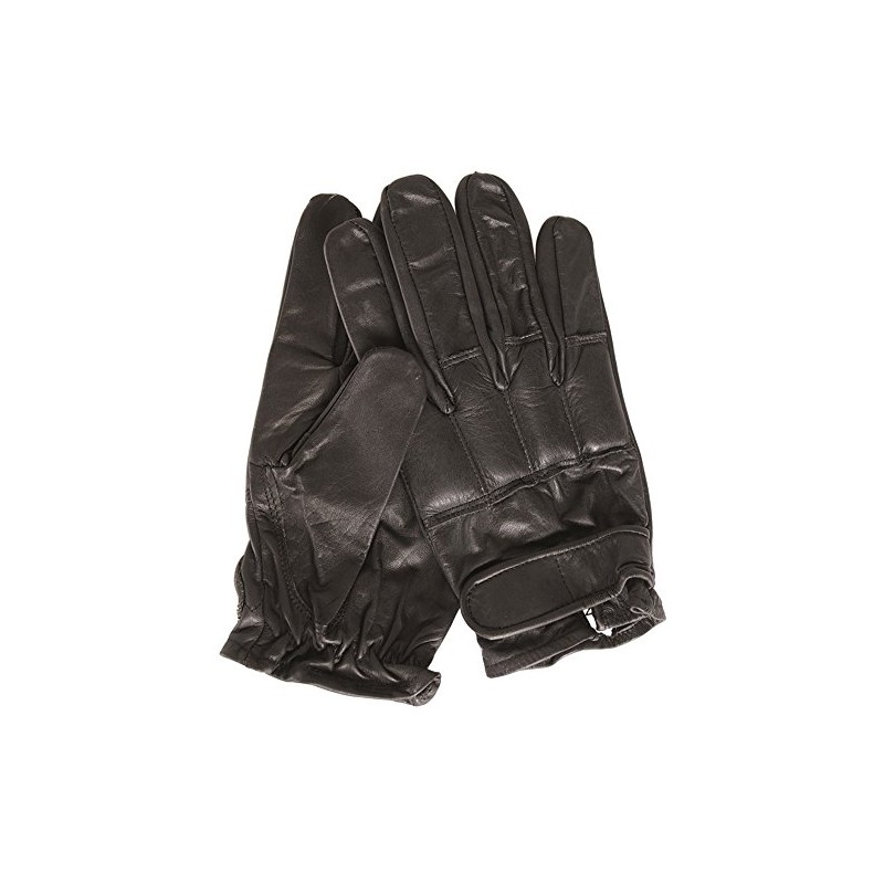 Mil-Tec Leather Quartz Sand Gloves S-XXL XL Black