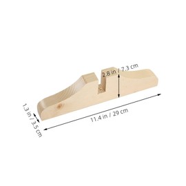 Happyyami Foldable Room Divider Stand, Pack of 3, Screen Panel Feet, Room Divider Bracket, Wooden Base, Divider Base, Support Legs for Home, Hotel, Bedroom, Dressing Room, Panel Mount