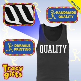 Wonka Willy Glasgow Experience - Men’s Soft Tank Top – Comfortable Everyday Fit CP05 Black