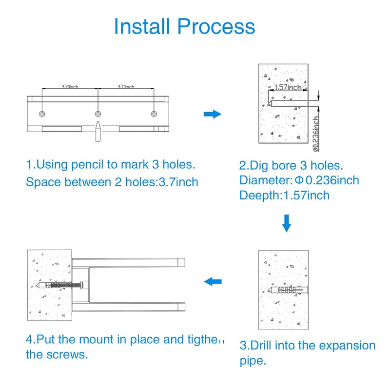 Space Saving Organizer Wall Mount for Aeropress set, Polished Bamboo