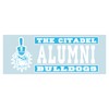 Craftique Citadel Bulldogs Decal (The CITADEL ALUMNI DECAL (5"), 5