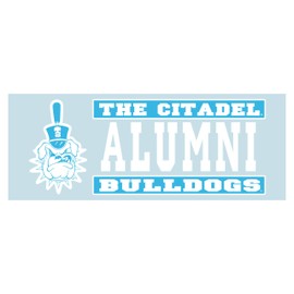 Craftique Citadel Bulldogs Decal (The CITADEL ALUMNI DECAL (5"), 5 in)