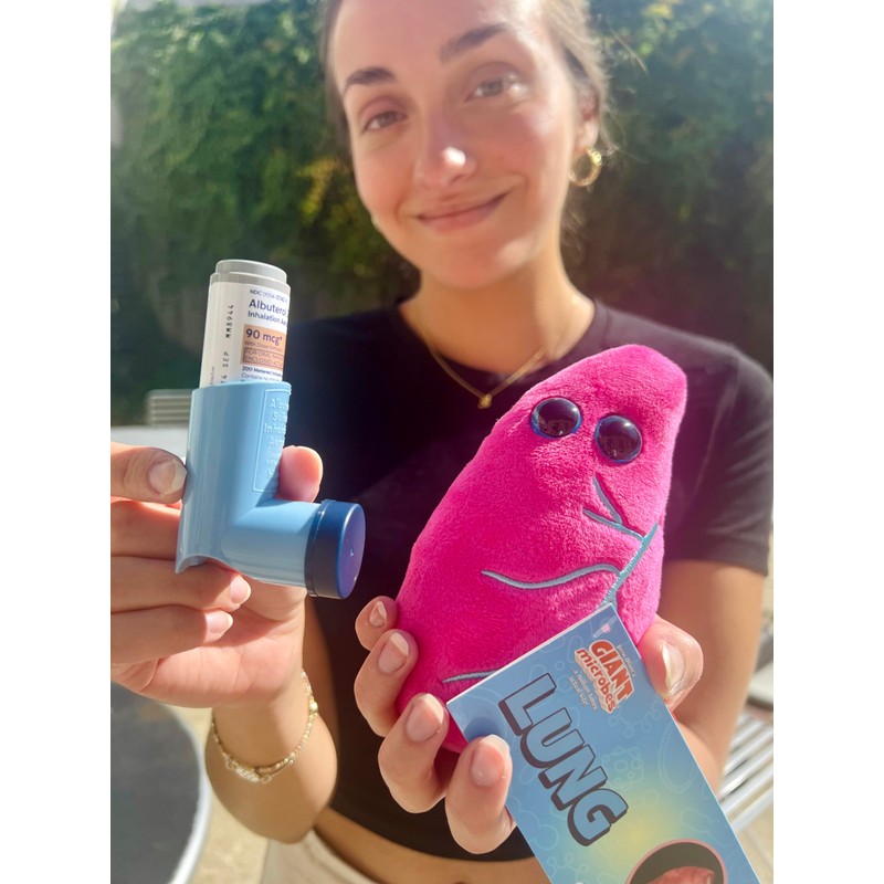 GIANTmicrobes Lung Plush