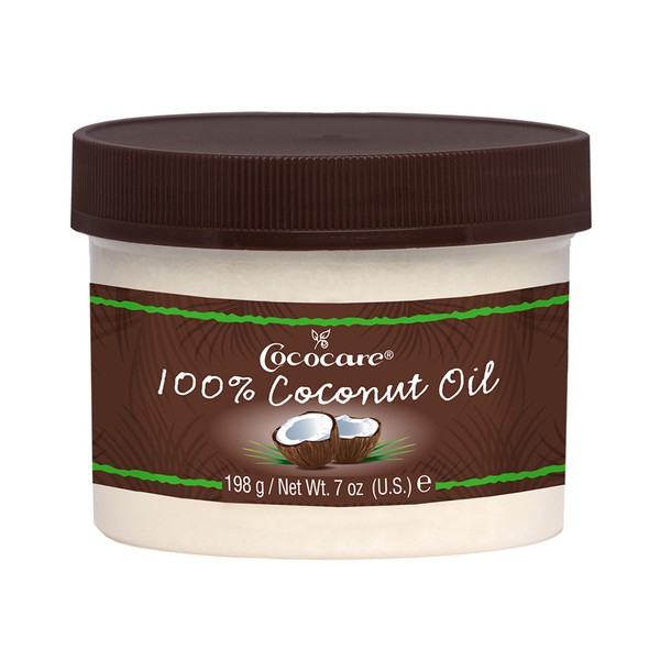 CocoCare 100 Percent Coconut Oil, 7 oz (Pack of 4)