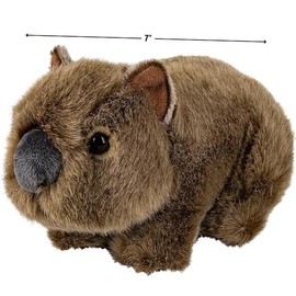 Adventure Planet 7" Heirloom Wombat, Gray