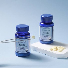 Puritan's Pride 엽산 800 (250정/8개월) Folic Acid 800 (250 Tablets/8 Months)