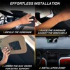 Car Foldable Car Sun Visor Compatible with Alfa Romeo Tonali,
