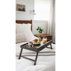 ROSSIE HOME Extra Large Bamboo Bed Tray, Lap Tray, Lap