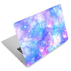 Laptop Skin Sticker Decal,12" 13" 13.3" 14" 15" 15.4" 15.6 inch Laptop Vinyl Skin Sticker Cover Art Protector Notebook PC (Free 2 Wrist Pad), Decorative Waterproof Removable,Romantic Starry Night Sky