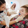 Disposable Oral Care Sponge, Pack of 100 Portable Mouth Sponge,