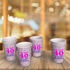 Bang Tidy Clothing 40th Birthday Paper Cups Pack of 24-12