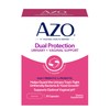 AZO Dual Protection, Urinary + Vaginal Support, Prebiotics and Probiotics
