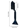 2-in-1 Car Snow Brush & Ice Scraper – 44cm Windshield