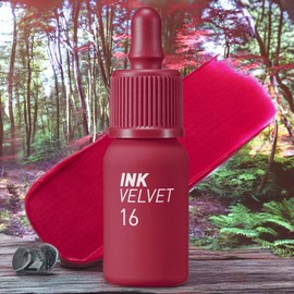 Peripera Creamy Naturally Derived Ink The Velvet Lip Tint AD016 Million Hearts 2 4g / 페리페라 크리미 자연유래 잉크 더 벨벳 립틴트 AD016하트백만개 2개 4g