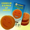 The Original Smiling Sponge Handle Soap Dispensing Handle by Smilyeez